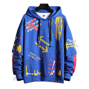 Vente en gros de sweats à capuche personnalisés de haute qualité pour hommes, unisexes, élégants, d'hiver, pulls molletonnés de créateurs de mode imprimés et décontractés - Product Image 1