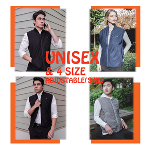 Chaleco Eléctrico Térmico Unisex Impermeable y Cortavientos con Forro Reflectante para Invierno al Aire Libre - Product Image 6