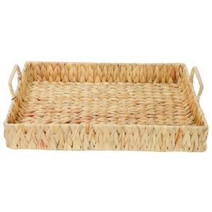 Fabrication de paniers en jacinthe recyclables de style classique pour panier de rangement en tissu pour hôtel salon décoration intérieure - Product Image 1