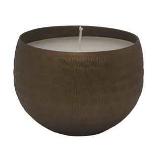 Décoration de la maison Brûler Laiton Plaqué Designer Aluminium Métal Cire Rempli Votive Titulaire Style Classique Bougie Pot Pour La Décoration De Mariage - Product Image 1