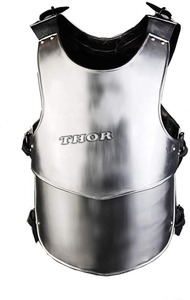 Medieval Steel Elias Jacket Cuirass Medieval Armor Jacket <b>Silver</b> Polished Cuirass Battle Knight Armor Breast Plate Armor Jacket - Product Image 5