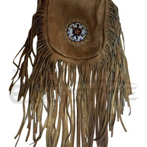 Wholesale Leather Fringe Bag Crossbody Tassel Purse Western Fashion <b>Small</b> Women's Lady Vintage Cowhide Leather Purse Handbags - Product Image 2