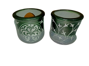 Handmade Natural Stone Carved & Colored Finish Indian Incense Aroma <b>Oil</b> Burner Resin <b>Diffuser</b> for Burning <b>Oils</b> or Incense - Product Image 2