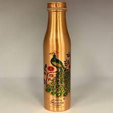 Botella de agua de cobre, recipiente de cobre antiguo, sencillo, nuevo diseño, oferta - Product Image 6