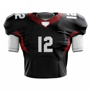 High Quality Breathable Eco Friendly American <b>Football</b> <b>Jersey</b> Breathable Plus Size Short Sleeve Unisex Adultble - Product Image 3