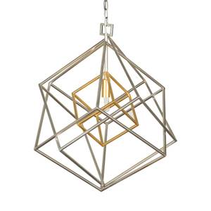 จี้สี่เหลี่ยมเรขาคณิต - Product Image 1