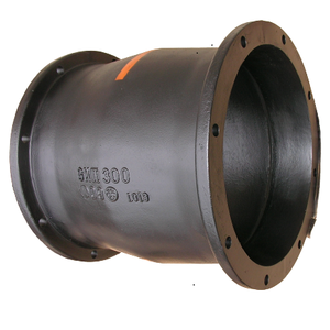 Tube de bouche de cloche à bride en fonte nodulaire, raccord en mousse perdue, produit personnalisé, service OEM accepté - Product Image 1