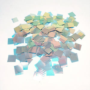 Colorful Square Iridescent Film 2cm <b>Wedding</b> <b>Confetti</b> <b>for</b> Party Decorations CE-2P090 Throwing - Product Image 2