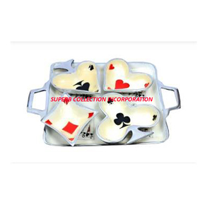 Cuenco estampado de lujo con bandeja, para regalos de boda, nuevo diseño - Product Image 2