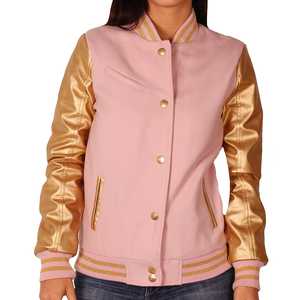 High Quality Customizable <b>Canvas</b> Varsity <b>Jacket</b> with Quick Dry Chenille Embroidery Leather Sleeves Custom Colors-for Winter - Product Image 1