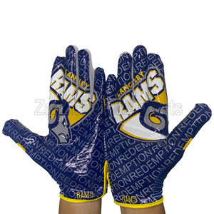 Guantes Deportivos Americanos Personalizados 2026, Guantes de Fútbol de Piel Sintética PU para Jóvenes y Adultos, con Características Suaves de Látex, Logotipo Impreso, Guantes de Boxeo - Product Image 6