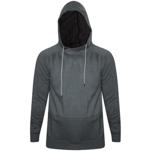 Sweat-shirts et sweats à capuche d'hiver pour hommes sur mesure, en polyester/coton uni, séchage rapide, respirant, teinture unie - Product Image 6