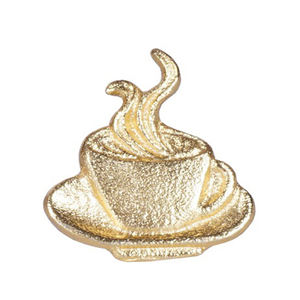 Rond de serviette en métal de designer Rond de serviette décoratif stocké pour les fêtes - Product Image 4