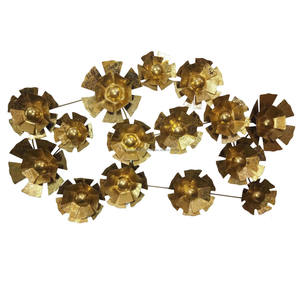 Mural de Metal para decoración del hogar, arte de pared de Metal abstracto redondo Vintage para soldar, hecho a mano, grande, de lujo, para uso como cama, sala de estar - Product Image 6