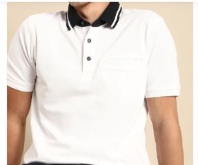 Impresión personalizada respetuoso con el medio ambiente algodón sólido Golf para hombres camisetas deportivas Logo Casual serigrafía OEM Pcs - Product Image 4