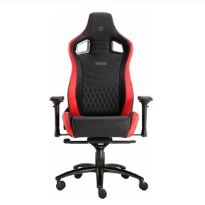 Chaise de bureau de <span class=keywords><strong>Gaming</strong></span> professionnelle, siège de course, en PVC, <span class=keywords><strong>noir</strong></span> et orange - Product Image 2
