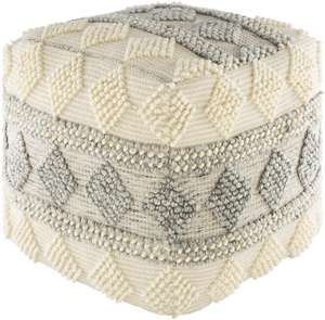 POUF DE LANA ESTILO Y DECORATIVO - Product Image 2