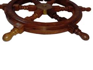 18 "navire volant pirate Décor bois et Laiton Mur Capitaine de Bateau - Product Image 4