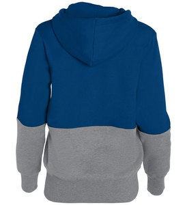 OEM surpiqûres bloc de couleurs imprimé sweat à capuche coupe ajustée sport pull jogging sportswear sweat à capuche personnalisé pour les femmes - Product Image 2