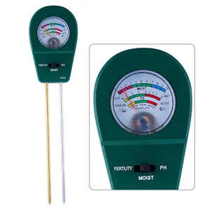 pH Moisture/Humidity Fertility 3-in-1 Sensitive Soil Meter Tester Indoor Outdoor Probe Sensor