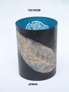 Patrones de corte láser de estilo de hoja moderna, votivo de hierro, puede estar en cualquier color y patrón, portavelas de luz de té para decoración del hogar - Product Image 6