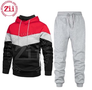 Meilleures ventes Survêtement d'hiver pour hommes avec logo personnalisé Derniers modèles Vêtements deux pièces grande taille - Product Image 6