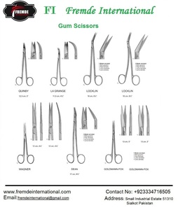 Lot de ciseaux chirurgicales en carbure de tungstène, toriques, catrum, instruments testés par CE, 20 pièces - Product Image 6