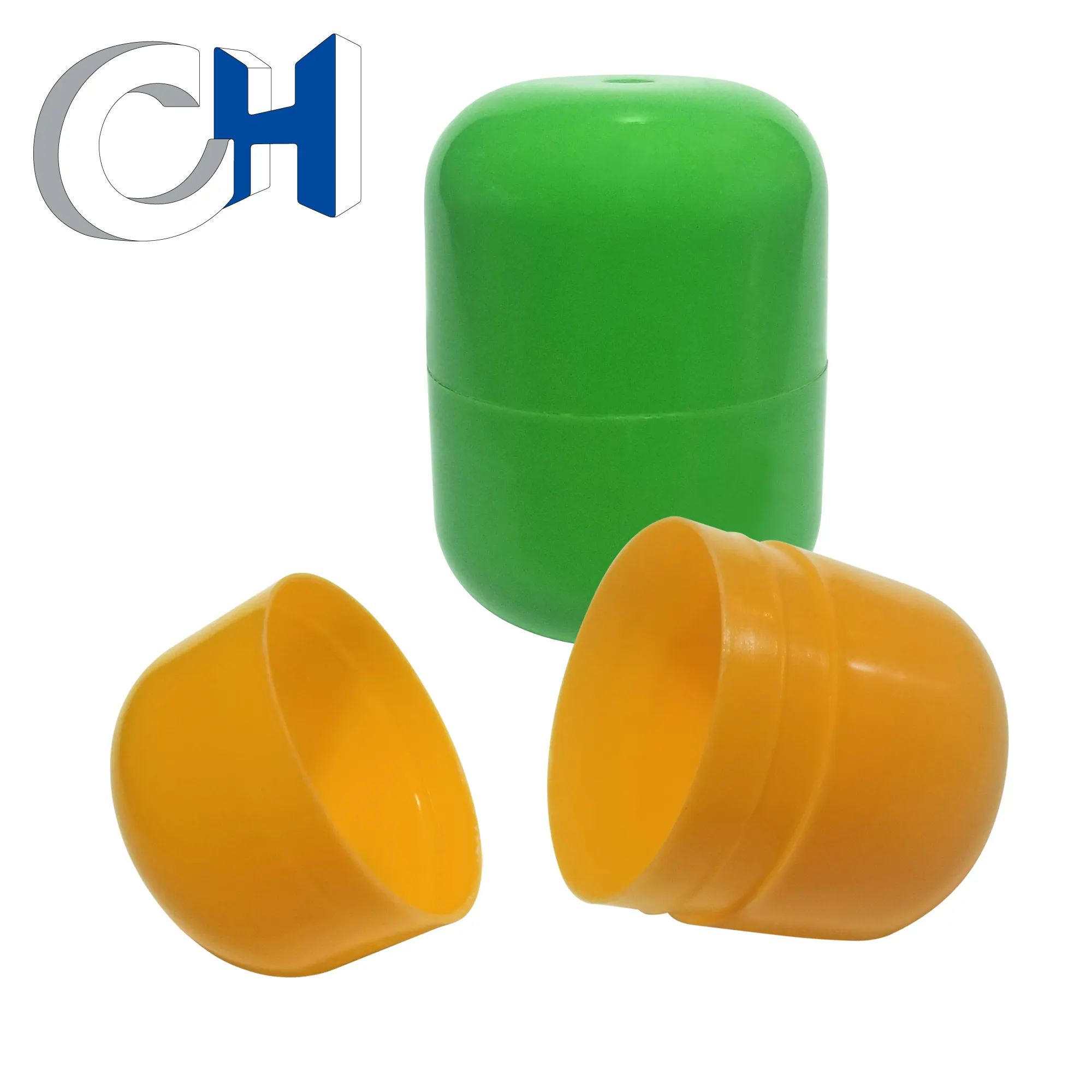 Mini capsules, jouet en plastique PP vert, prix d'usine, pièces