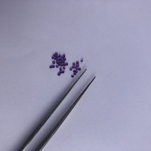 หินอเมทิสต์แอฟริกันธรรมชาติขนาด2.25มม. อัญมณีเจียระไนแบบหลวม - Product Image 2