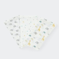 Toutes les couleurs 100% coton biologique super doux vente chaude confortable design personnalisé certificat GOTS bébé mousseline tissu fabriqué en inde