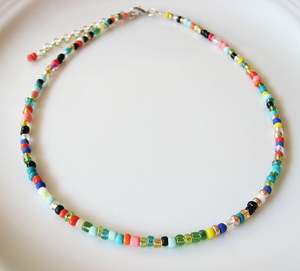 Beautifully Handmade Seed <b>Bead</b> <b>Necklace</b> - Product Image 1