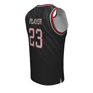 Uniforme de baloncesto para jóvenes, ropa de malla personalizada y barata, diseños personalizados con el nombre del equipo, venta al por mayor - Product Image 4