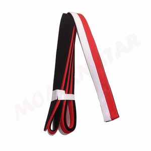 Cinturones de Judo, Jiu Jitsu Brasileño, BJJ, Artes Marciales, Taekwondo, Karate, Bordados con Logotipo Personalizado al por Mayor, 100% Algodón, Unisex - Product Image 1