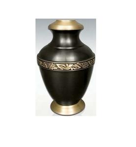 Urn métallique Antique gravé or et gris, vente en gros, crinière pour adultes, Style américain/européen - Product Image 2