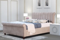 Neues 2026 Design Modernes Rollbett mit seitlichem Lift und Stauraum aus Malaysia