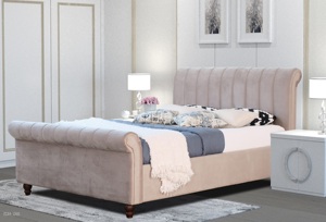 Nouveau design 2026 de lit ottoman moderne avec rangement latéral relevable en provenance de Malaisie - Product Image 3