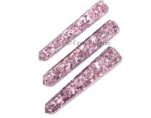 Get Online Lepidolite Obelisk : Lepidolite Obelisk a la venta Natural Healing Crystal Point - Product Image 1