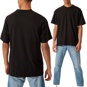 Nouveau t-shirt noir décontracté et confortable à col rond, design personnalisé sur mesure pour garçons/hommes selon les exigences du client - Product Image 5