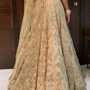 Exclusivo Royal Heavy Zari bordado Lehenga Impresionante diseñador de boda y ropa de fiesta para novias - Product Image 1