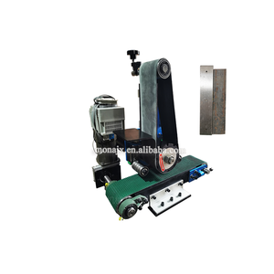 Petite polisseuse plane meulage de bavures ponceuse plate en acier inoxydable prix de la machine de polissage plane - Product Image 6