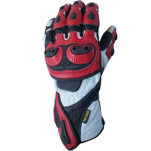 Guantes de Carreras KEVEN KI-004 Unisex de Cinco Dedos, Transpirables, de Cuero Genuino, con Diseño de Nudillos Reforzados - Product Image 2