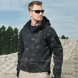 Manufacture New Winter Sports Sublimation Wear Windbreaker <b>Soft</b> <b>Shell</b> <b>Jacket</b>-Men's Waterproof <b>Hooded</b> Customizable Casual <b>Jacket</b> - Product Image 3