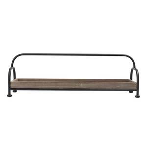 ถาดตกแต่งไม้และโลหะดีไซน์ใหม่พร้อมสัมผัสโบราณสีดําสําหรับตกแต่งโต๊ะ - Product Image 3