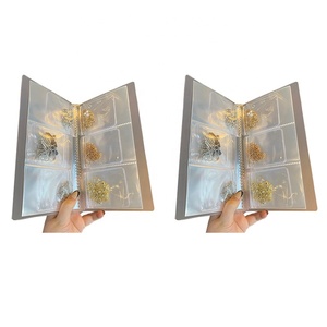 Travel Jewelry Organizer Storage Jewelry Storage Earrings Transparent Jewelry Earring Organizer Storage Book Small Portable