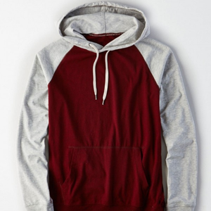 Pull à capuche décontracté personnalisé pour hommes 100% coton et polyester French Terry avec manches Reglan pour l'automne - Product Image 4