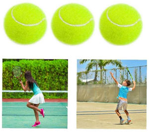 Pelotas de tenis de goma de alta calidad duraderas con logotipo personalizado para entrenamiento y entretenimiento al aire libre OEM Service Padel - Product Image 6