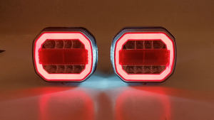 Luz LED para Camiones, Luz Trasera Inalámbrica LED para <span class=keywords><strong>Remolque</strong></span>, <span class=keywords><strong>Luces</strong></span> LED de 24v para Camiones - Product Image 4