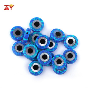 Gema de Ojo de Ópalo <span class=keywords><strong>Azul</strong></span> Oscuro, Color de Venta Caliente, Ojo de Ópalo, Ojo de Ópalo Redondo - Product Image 2