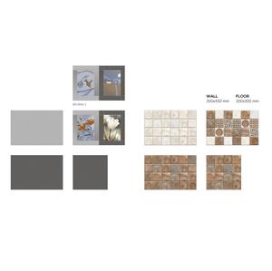 Azulejos de pared digital esmaltados de cerámica de diseño elegante más vendidos 30x45cm - Product Image 5