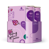 Boisson gazeuse au jus de raisin en conserve de 250 ml de la société vietnamienne de boissons, livraison rapide, service de qualité, saveur de soda fruité